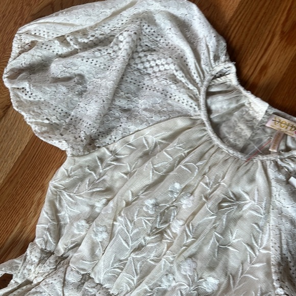 NWT Anthropologie Verb Agneza Lace Dress By Pallavi Singhee Sz 6 - Picture 7 of 16